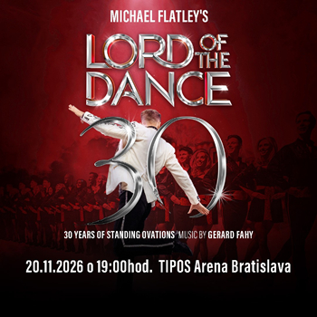 lord of the dance 30 2026 bratislava